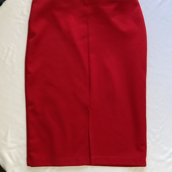 Vintage DRAGON  Embedded Red Skirt ~ Well Detailed Dragon Skirt pre~loved - Picture 11 of 11